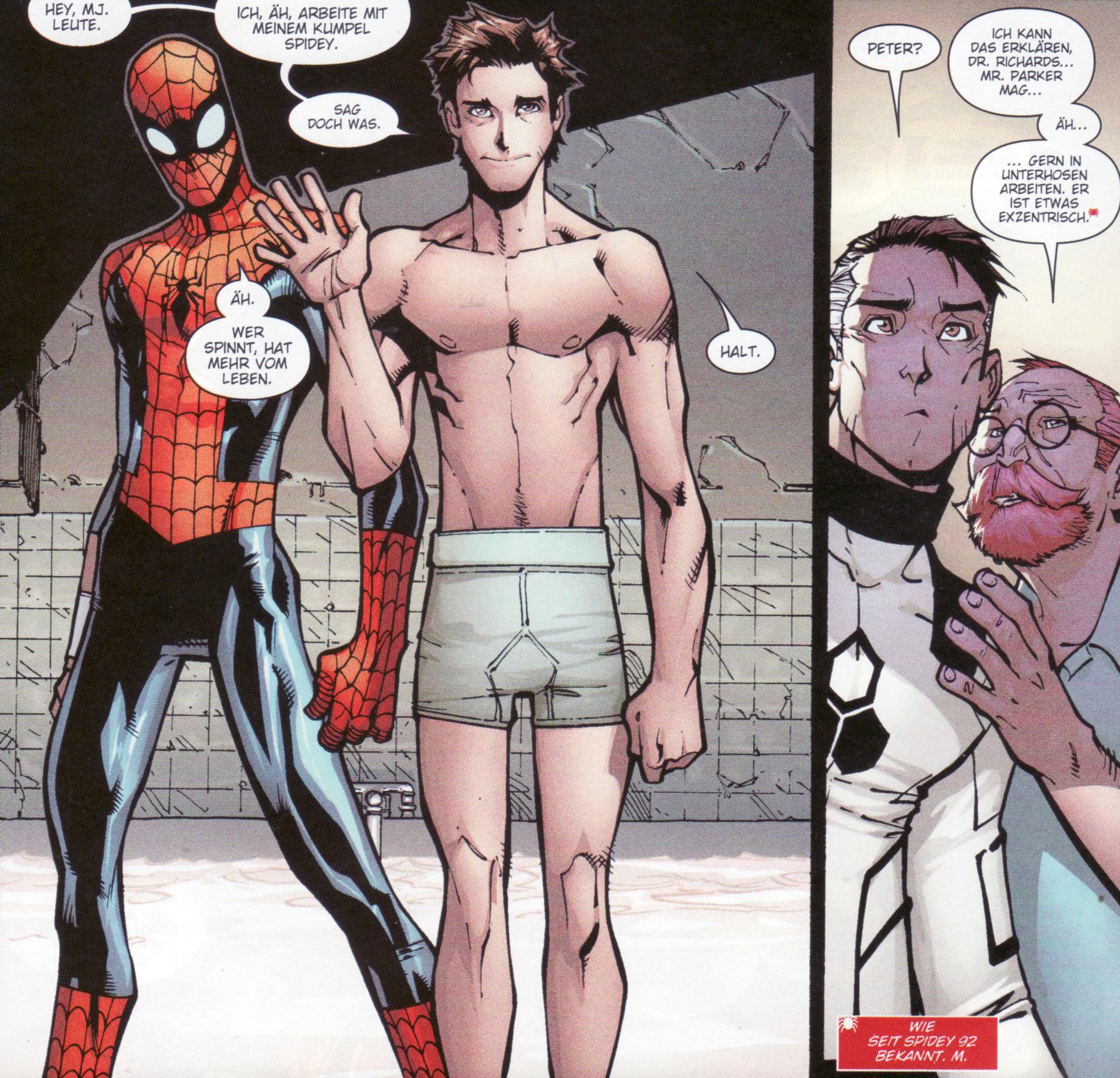 Peter Parker und Spider-Man? 